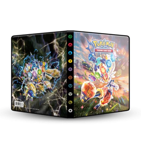 Pokemon Scarlet Violet 7 Stellar Crown 4-Pocket Portfolio Supply - Image 2