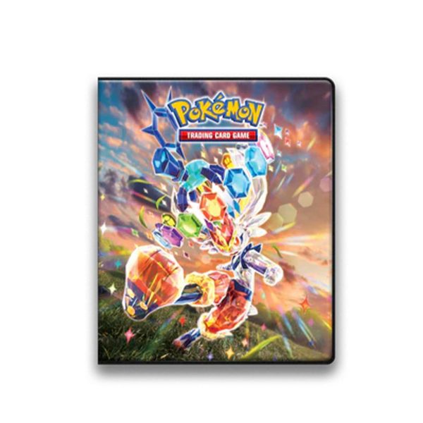 Pokemon Scarlet Violet 7 Stellar Crown 4-Pocket Portfolio Supply
