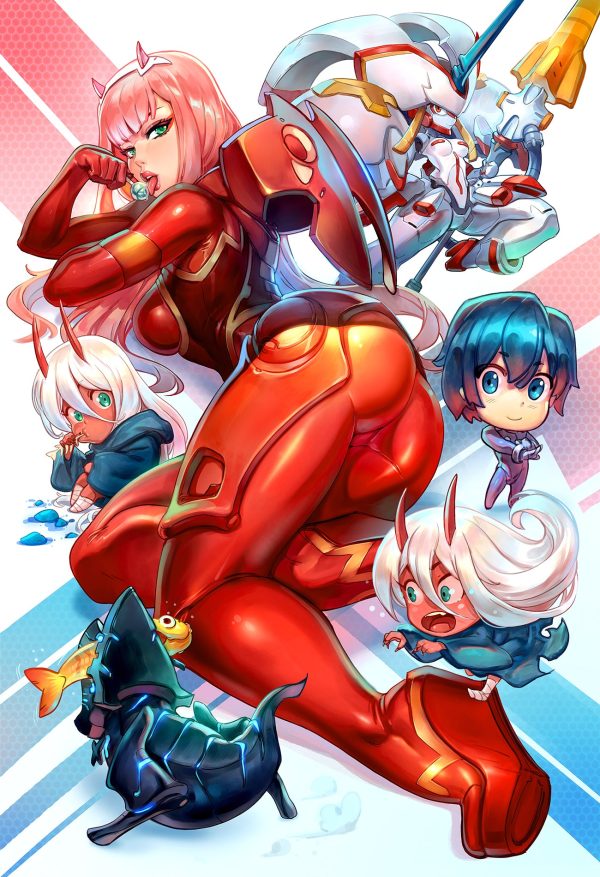 Zero Two Darling In The Franxx Art Print Supply