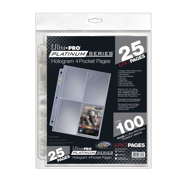 4-Pocket Platinum Series Online