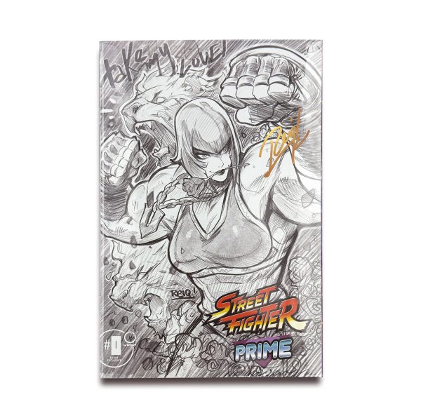 Street Fighter Prime #0  Event Exclusive Comic Pro Marisa Cover SIGNED Supply