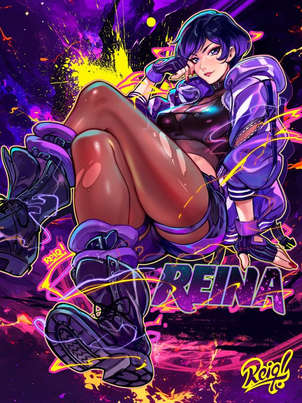 TEKKEN 8 REINA  18x24 Art Print Limited For Discount