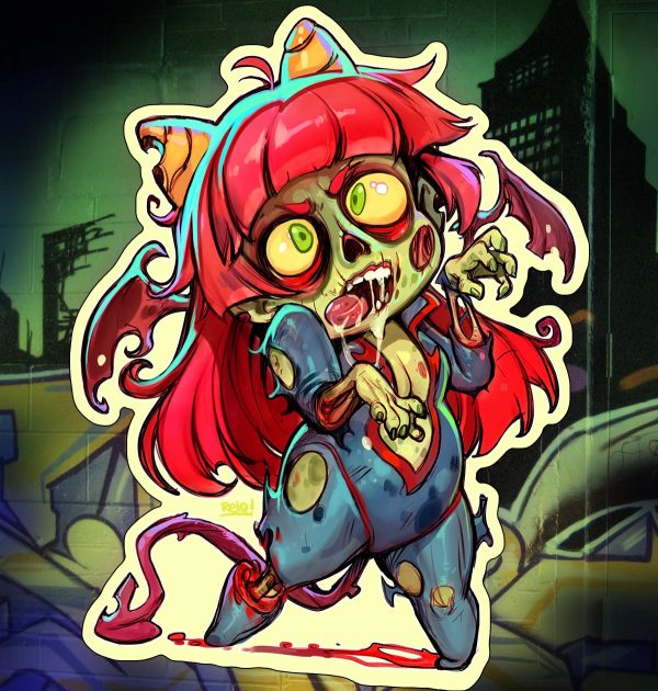 Zombie Candelita Seasonal Sticker Sale