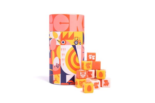 Keymaster Games Chicken! A Fast paced dice Game for Fun for Kids and Adults Online Hot Sale