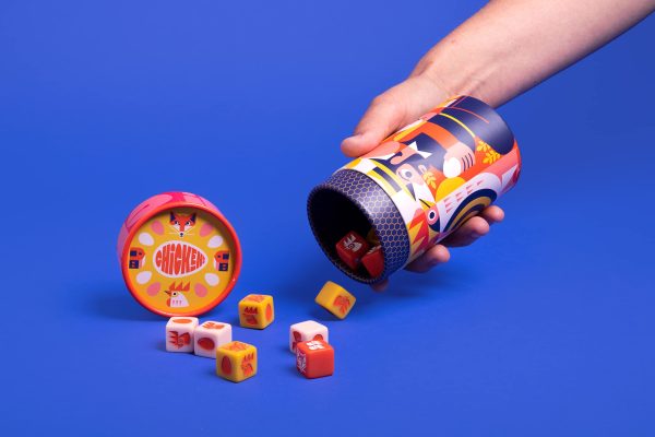 Keymaster Games Chicken! A Fast paced dice Game for Fun for Kids and Adults Online Hot Sale - Image 3