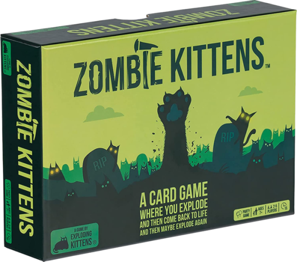 Exploding Kittens - Zombie Kittens Card Game For Cheap