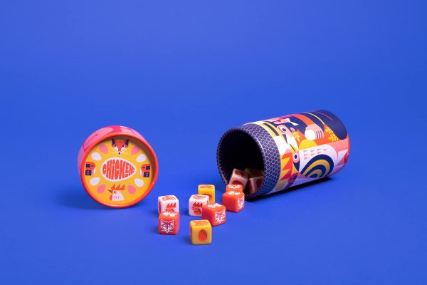 Keymaster Games Chicken! A Fast paced dice Game for Fun for Kids and Adults Online Hot Sale - Image 4