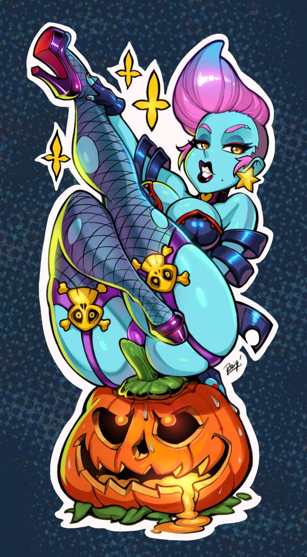 Pumpkin Queen Kinky Cutie Sticker Online