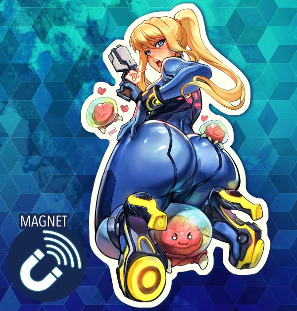 Samus Aran MAGNET For Discount