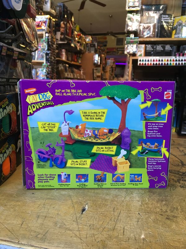 Nickelodeon Catdog Adventures Pack-A-Picnic 1999 MIB For Sale - Image 2