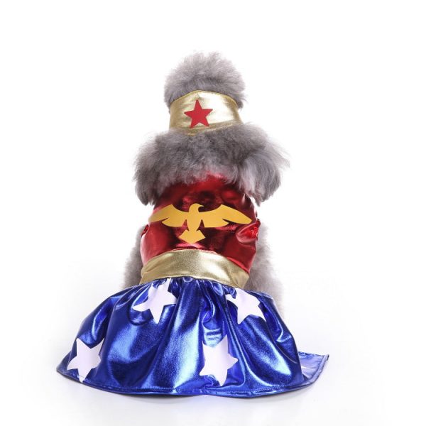 Cute Pet Costume Hawkman Pet Dog Cat Costumes Dress Funny Halloween Party Holiday For Discount - Image 5