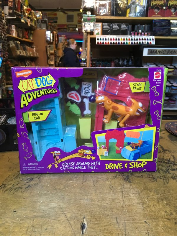 Nickelodeon Catdog Adventures Drive & Shop 1999 MIB Sale