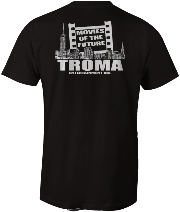 T-Shirt: Poultrygeist! Night of the Chicken Dead (Monster Emporium Exclusive Shirt! With Troma Studios! Double Sided!) For Cheap - Image 2