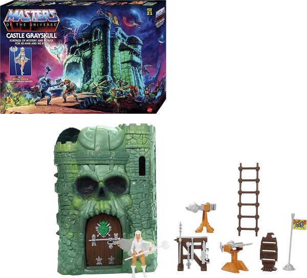 MASTERS OF THE UNIVERSE: CASTLE GRAYSKULL MIB Hot on Sale