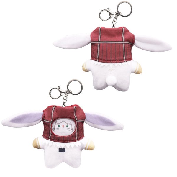 Frieren: Beyond Journey s End Pendant Toys Cartoon Soft Cosplay Keychain Key Rings Mascot Birthday Xmas Gift Supply