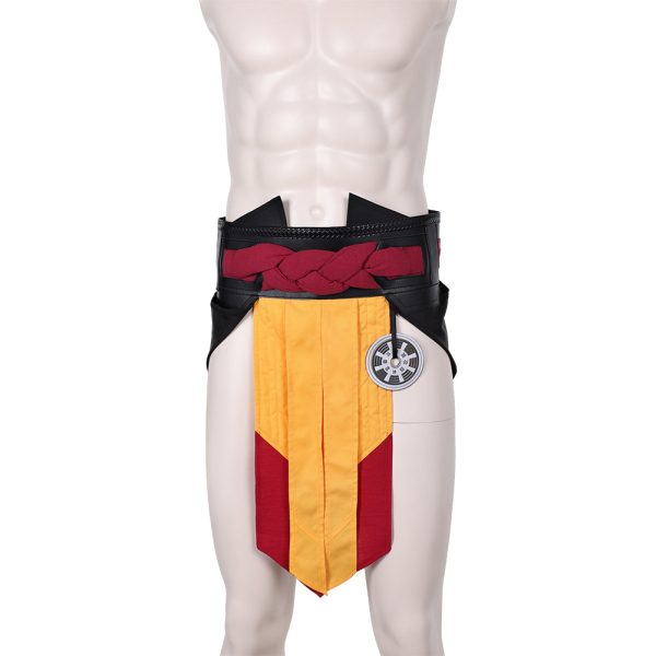 Mortal Kombat Scorpion Cosplay Girdle Belt Waistband Halloween Carnival Costume Accessories Props Hot on Sale - Image 2