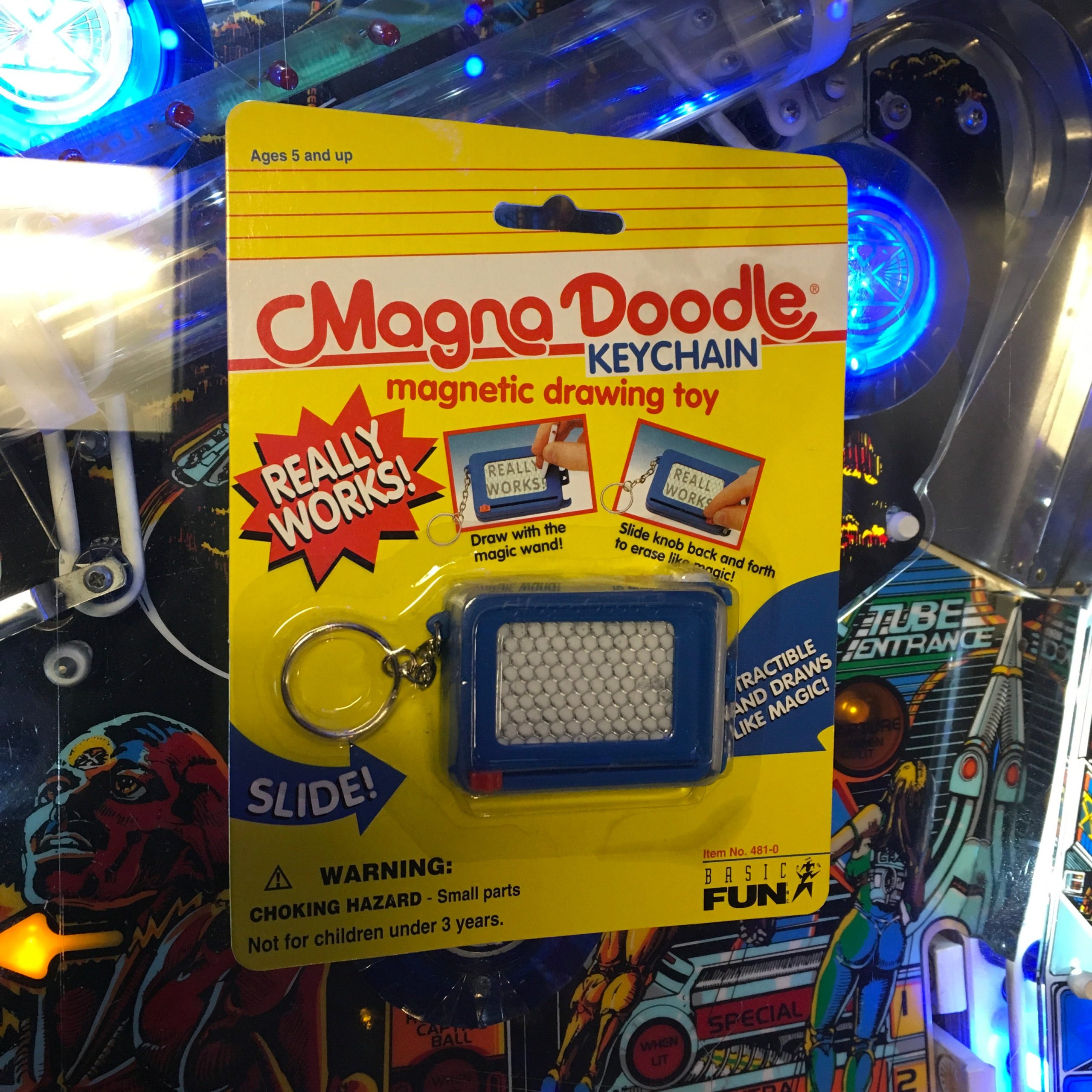 Magna Doodle Keychain : 1996 MOC Basic Fun Discount