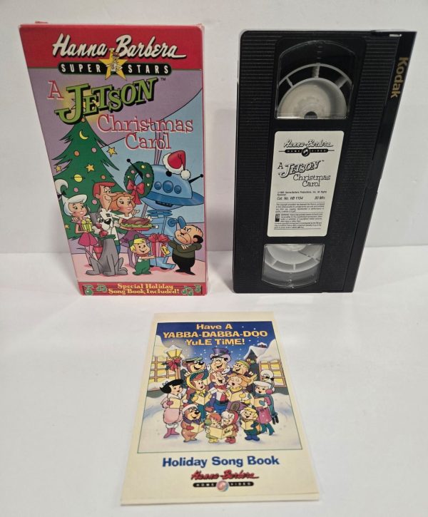 A Jetson Christmas Carol VHS Tape with Promotional Papers (1985) For Cheap