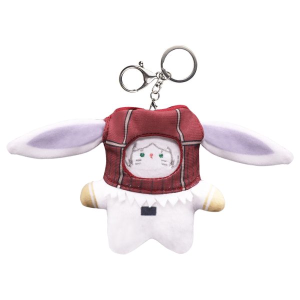 Frieren: Beyond Journey s End Pendant Toys Cartoon Soft Cosplay Keychain Key Rings Mascot Birthday Xmas Gift Supply - Image 3