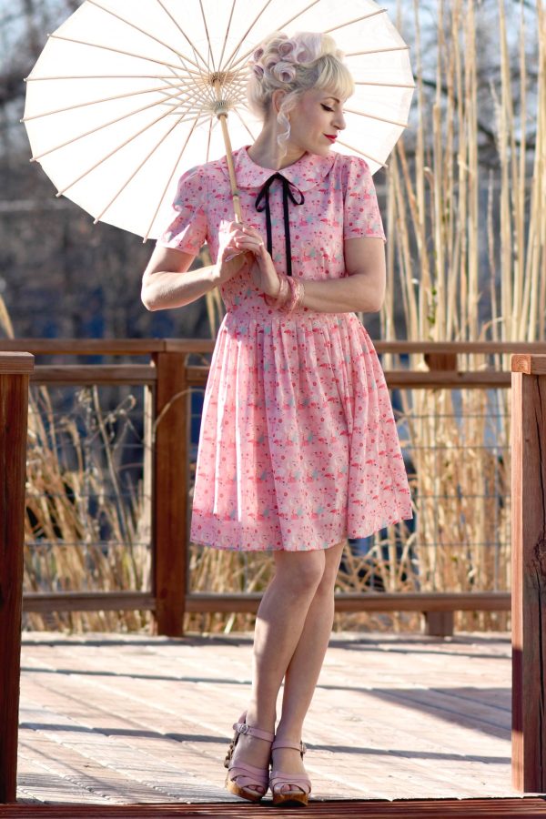 Mid Mod Babydoll Circle Dress Online now - Image 2