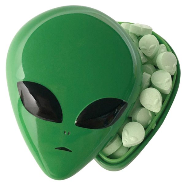 Alien Head Sours Tin W  Candy Online Hot Sale - Image 2