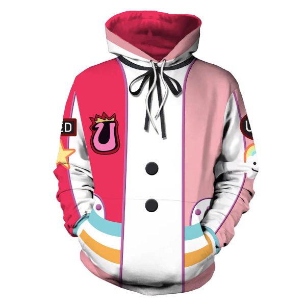 Unisex Anime ONE PIECE FILM RED Hoodies Uta Cosplay Hooded Sweatshirt Casual Streetwear Pullover Hoodie Cheap