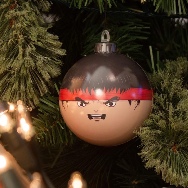 BAUBLE HEADS STREET FIGHTER ‘RYU’ CHRISTMAS DECORATION   ORNAMENT For Sale - Image 2