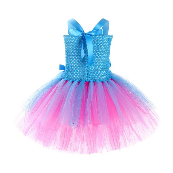 Girls Cosplay Costume Kids Tutu Dress Outfits Fantasia Halloween Carnival Party Disguise Suit For Sale - Image 3